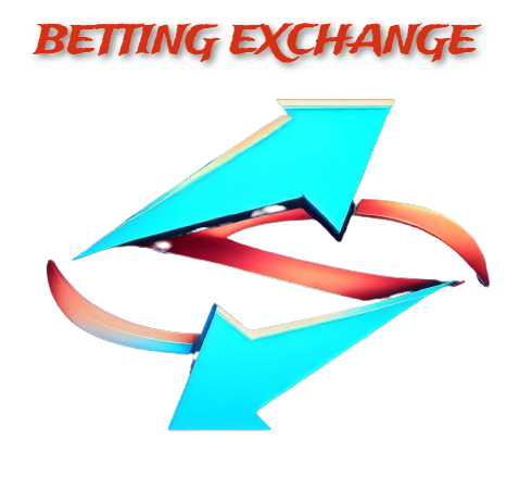 Due frecce che puntano in direzioni opposte con la scritta BETTING EXCHANGE